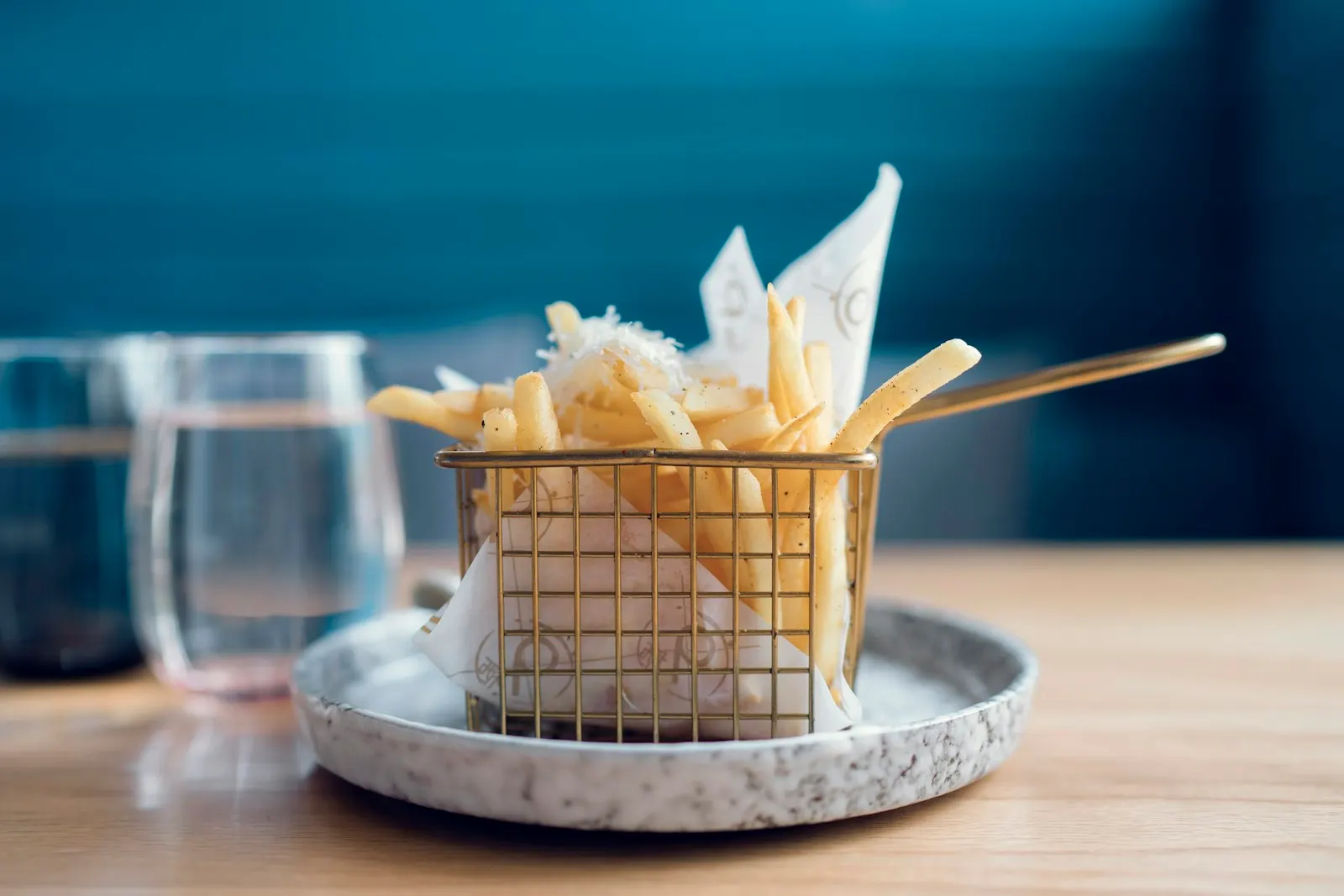 A little on the side — illustrative stock photography